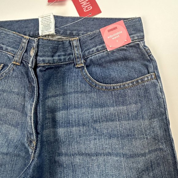 NWT Gymboree Girl Rhinestone Star Denim Flare Pant Size 9 - Picture 4 of 5